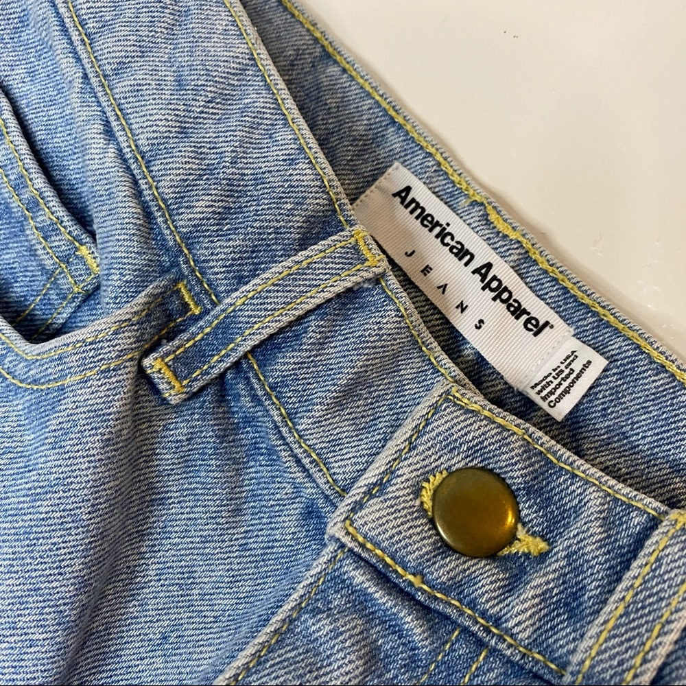 American Apparel Jean Shorts